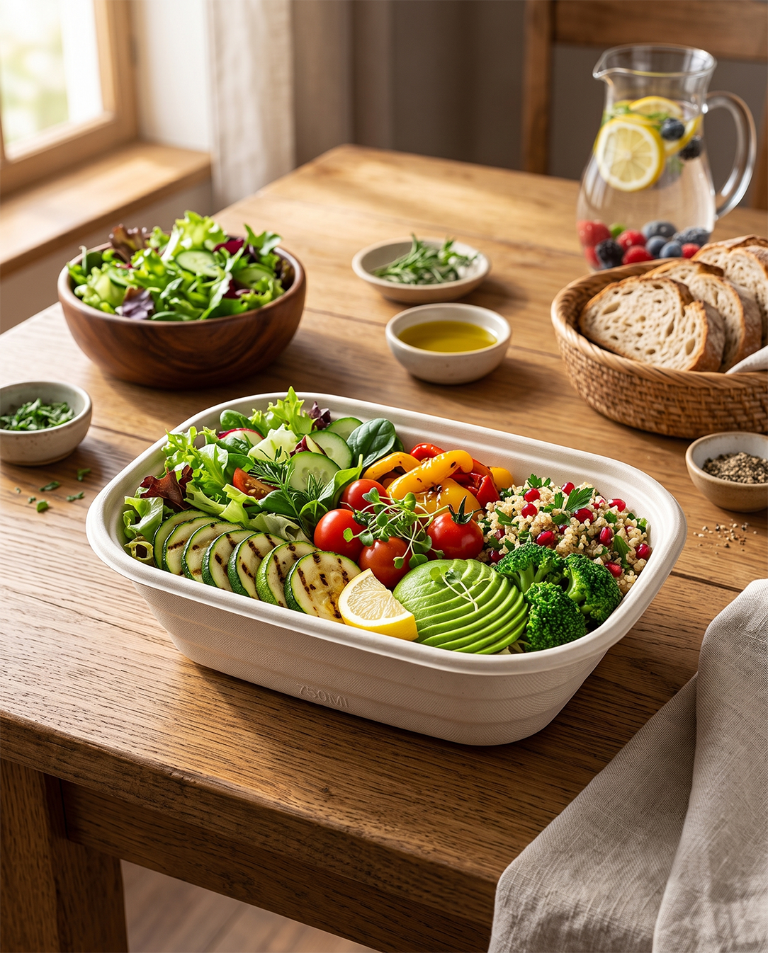 Pulpbase biodegradable bagasse food-service products