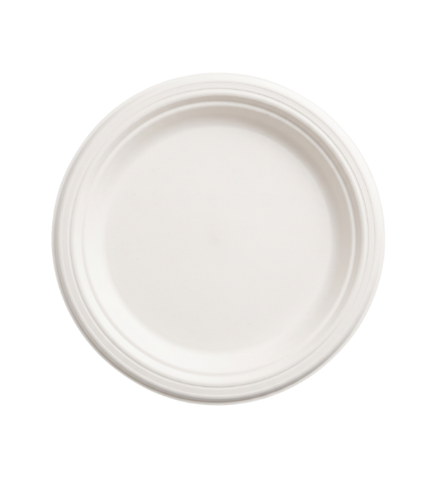 7 Inch Round Plate No Compartments