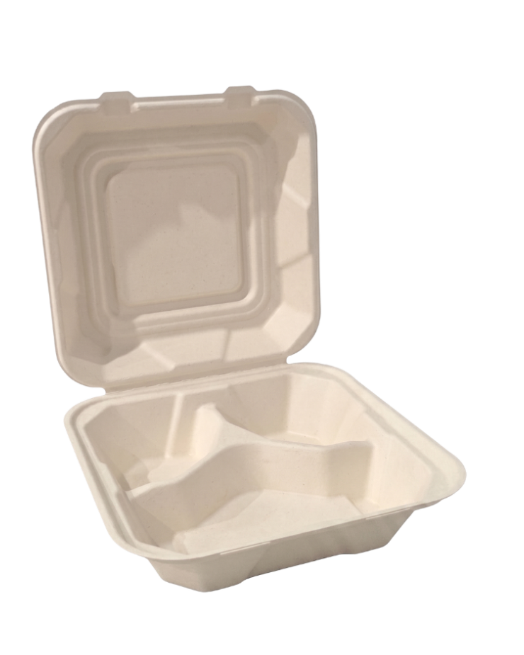 8x8 Clamshell 3 Compartments